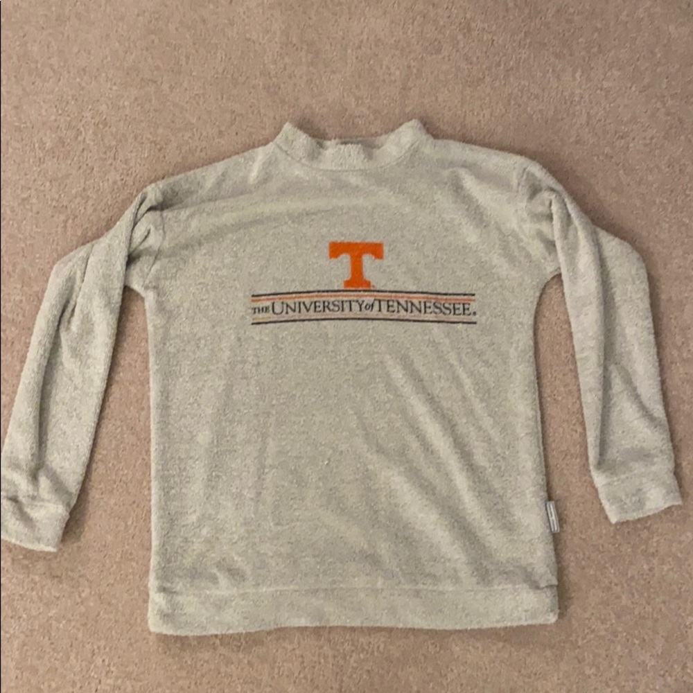 Mock neck sweatshirt